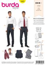 Weste / Accessoires | BURDA | Gr: 46-60 | Level: 3