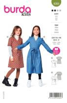 Wickelkleid | BURDA | Gr: 116-146 | Level: 2