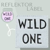Wild One | reflektierendes Label