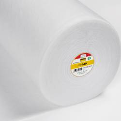 Iron-on volume fleece H640, Vlieseline®, fixable, 90cm, white