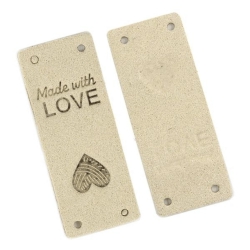 Patches | M.w.Love | 20x50mm | beige