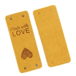 Patches | M.w.Love | 20x50mm | ocher