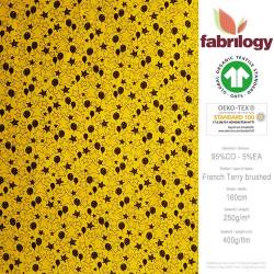 Balloon - GOTS - yellow -( Fench Terry brushed)