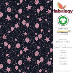 Balloon - GOTS - navy - (Fench Terry brushed)