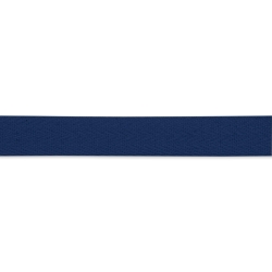 Cotton ribbon strong 20 mm navy