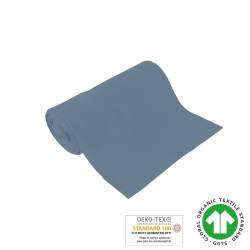 Bio Bündchenware - GOTS - denim
