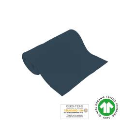 Bio Bündchenware - GOTS - indigo