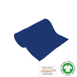 Bio Bündchenware - GOTS - royal blau