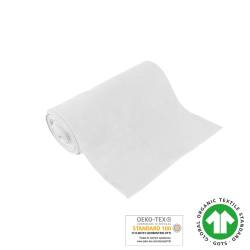 Bio Bündchenware - GOTS - weiß