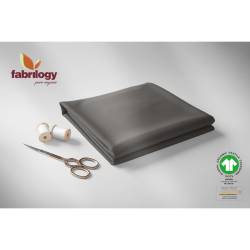 Bio French Terry (brushed) - GOTS - dunkelgrau