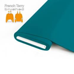 Bio French Terry (brushed) - GOTS - hellpetrol