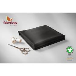Bio French Terry (brushed) - GOTS - schwarz