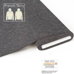 Organic French Terry - melange-grey ***SPECIAL ITEM***