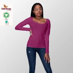 Bio Jersey - GOTS - beere