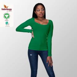 Organic Jersey - GOTS - leaf-green