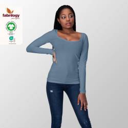 Organic Jersey - GOTS - denim