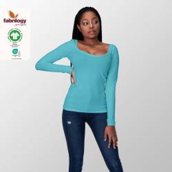 Organic Jersey - GOTS - light-turquoise
