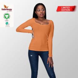 Bio Jersey - GOTS - mango