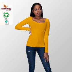 Bio Jersey - GOTS - senf