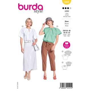 Blouse | BURDA | Gr: 36 - 48 | Level: 3