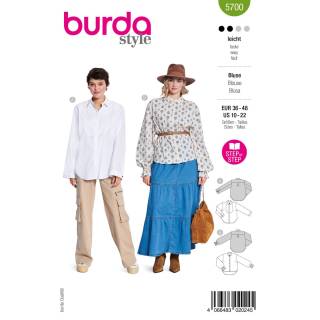 Bluse | BURDA | Level: 2