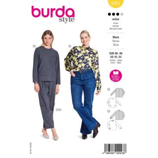 Bluse | BURDA | Level: 3