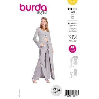 Chasuble + trousers | BURDA | Gr: 34 - 46 | Level: 2