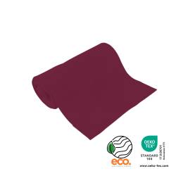 eco. ribbed fabrics - bordeaux