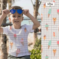 Ice cream grid - GOTS