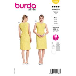 Sheath dress | BURDA | Gr: 34 - 46 | Level: 4 