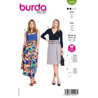 Pleated skirts | BURDA | Gr: 36 - 48 | Level: 2 