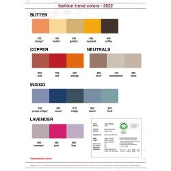 Farbkarte - Fashion Trend Colors 2022