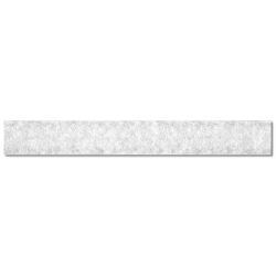 Flauschband selbstklebend 20 mm weiß