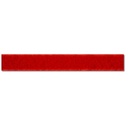 Flauschband zum Annähen 20 mm rot