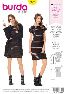 Jacket + Dress | BURDA | Size: 34 - 48 | Level: 1