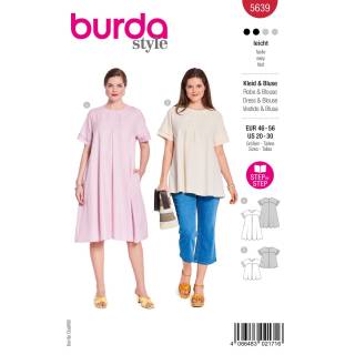 Dress + blouse | BURDA | Gr: 46-56 | Level: 2