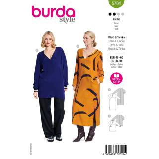 Kleid + Bluse | BURDA | Level: 2