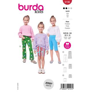Leggings | BURDA | Gr: 98-140 | Level: 2