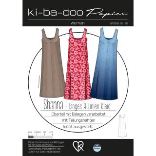 Papierschnitt Kleid Shanna | Größe 32-58