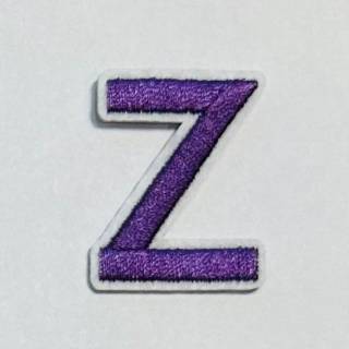 Patch it! | Design 110 | Letter: Z | iron-on | 4x3 cm | lilac