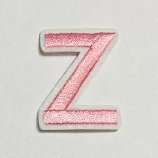 Patch it! | Design 112 | Letter: Z | iron-on | 4x3 cm | pink