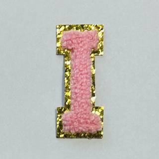 Patch it! | Design 115 | Letter: I | stick-on | 6x2,5 cm | pink