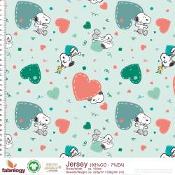 Peanuts® - Onehearts - GOTS - light-mint