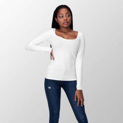 RESTSTÜCK | 120 cm | Bio Jersey - GOTS - weiß