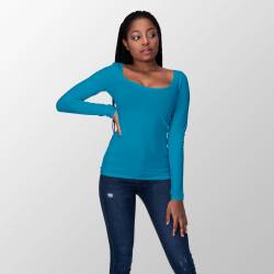 RESTSTÜCK | 130 cm | Bio Jersey - GOTS - türkis