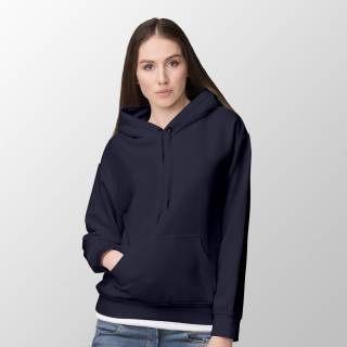REMNANTS | 140 cm | Organic French Terry brushed - GOTS navy