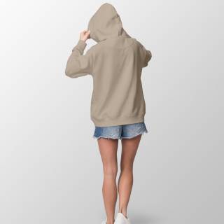 REMNANTS | 140 cm | Organic French Terry - GOTS - sand
