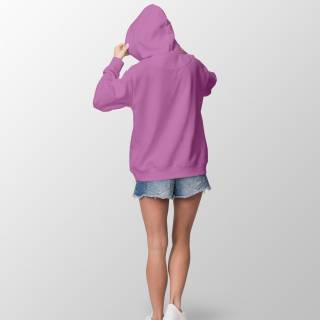 RESTSTÜCK | 70 cm | Bio French Terry - GOTS - himbeere