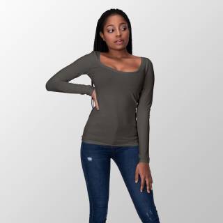 REMNANTS | 70 cm | Organic Jersey - GOTS - dark-grey