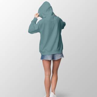 RESTSTÜCK | 80 cm | Bio French Terry - GOTS - frost